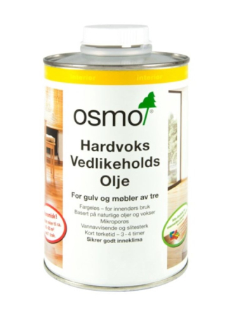 HARDVOKS V OLJE 3440 HVIT 1LTR 1LTR