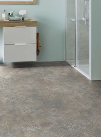 Våtromsbelegg | Tarkett Aquarelle - Carcassonne Concrete Blue, Tarkett