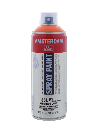 Amsterdam Spray 400ml - 351 Vermilion light