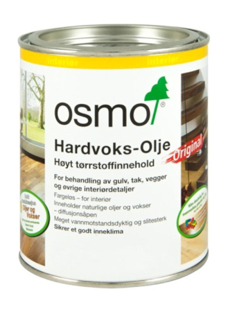 Osmo Hardvoksolje Original 3062 Matt (0.75L), Osmo
