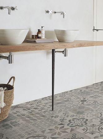 Våtromsbelegg | Tarkett Aquarelle - Almeria Grey
